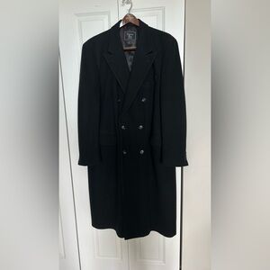 Dior Men's Elegant Black Dress Coat